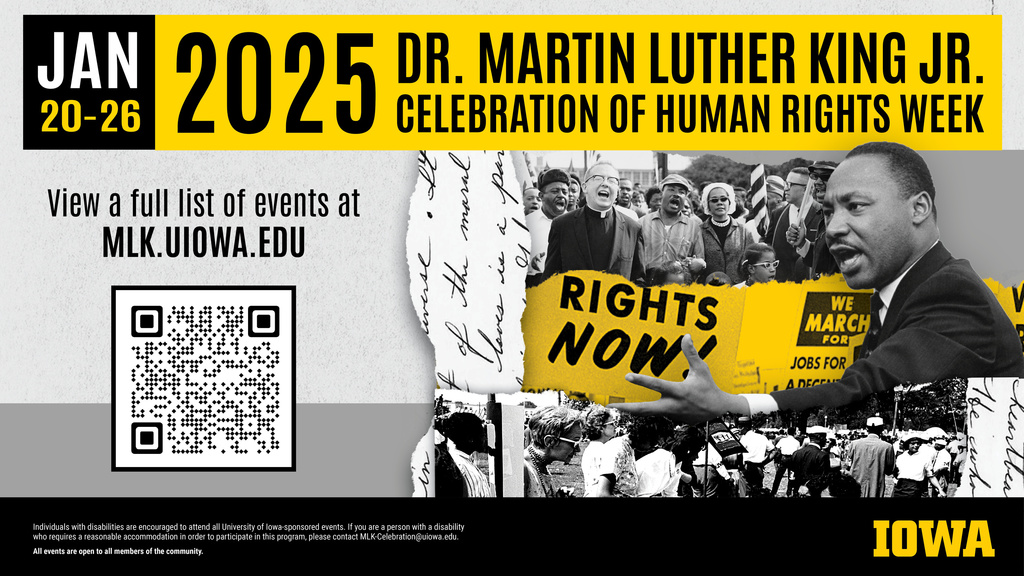 dr. martin luther king jr. human rights event schedule