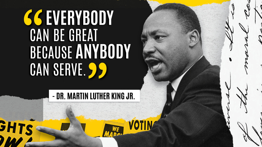 dr. martin luther king jr.